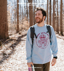 Faces of disc golf - Happy with par Anthony