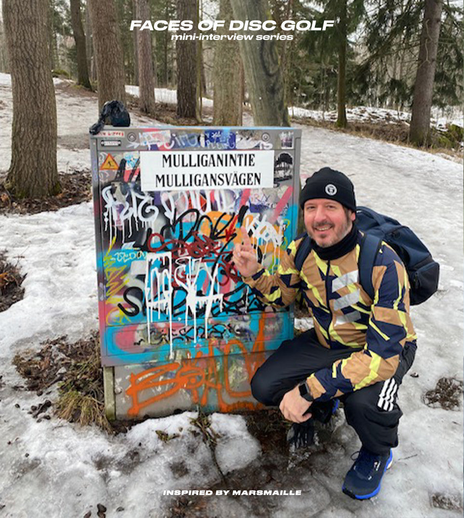 Faces of disc golf - Andrei Huhtala